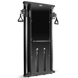 ATX® Duale Wandzugstation mit 2 x 60 kg Steckgewichten